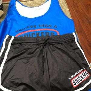 Snickers short set